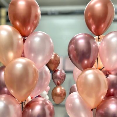 helium ballonnen met gewicht