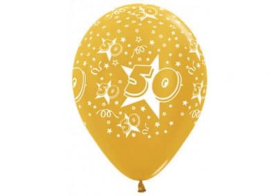 heliumballon goud 50 heliumballon goud 50