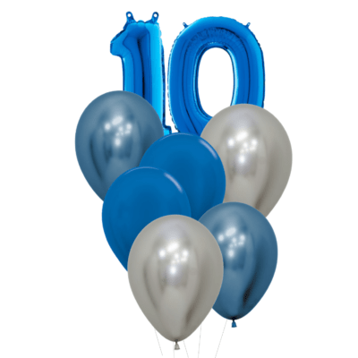 10 jaar heliumballon trosje