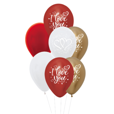 i love you heliumballon trosje