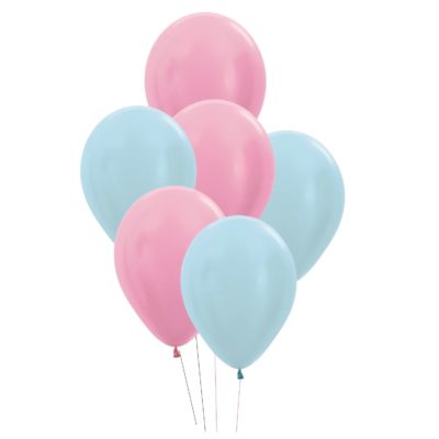 gender reveal trosje heliumballonnen