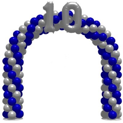 ballonnenboog 10 jaar