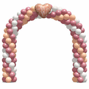 ballonnenboog trouwen Mr&Mrs