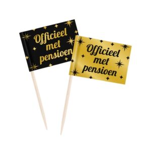 pensioen cocktailprikkers