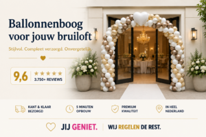 ballonnen voor een bruiloft