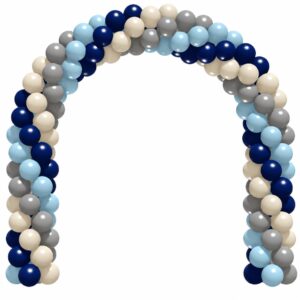 chic nautical ballonnenboog